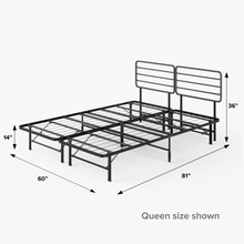Load image into Gallery viewer, SmartBase Mattress Foundation with Headboard