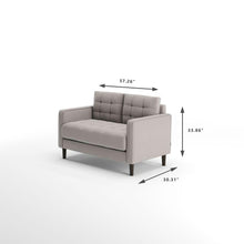 Load image into Gallery viewer, Benton Mid-Century Loveseat

