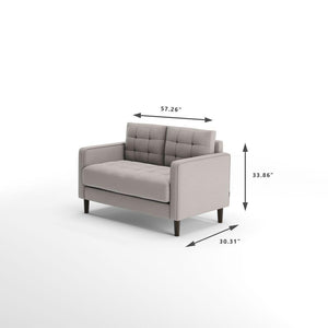 Benton Mid-Century Loveseat