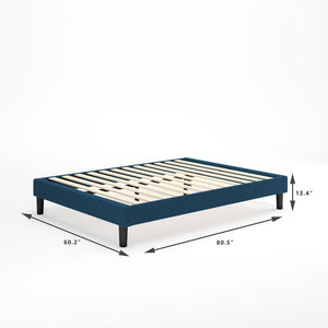 Curtis Upholstered Platform Bed Frame