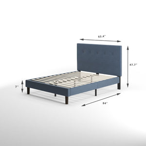 Omkaram Upholstered Platform Bed Frame