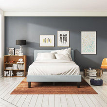 Load image into Gallery viewer, Shalini Upholstered Platform Bed Frame
