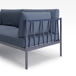 Amanda Metal Frame Sofa