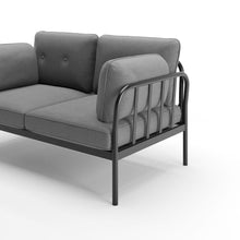 Load image into Gallery viewer, Courtney Metal Frame Loveseat
