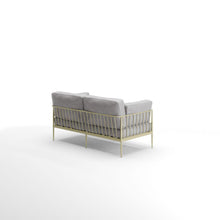 Load image into Gallery viewer, Janelle Metal Frame Loveseat
