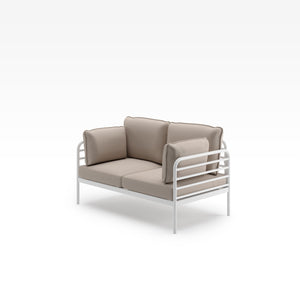 Ellen Metal Frame Loveseat