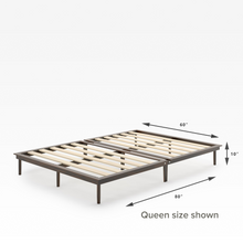 Load image into Gallery viewer, Bobbie Acacia Wood Platform Bed Frame
